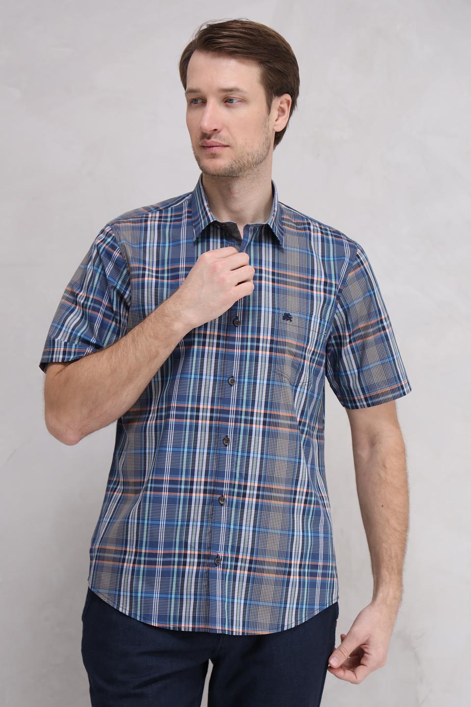 Рубашка кр Lerros в клетку