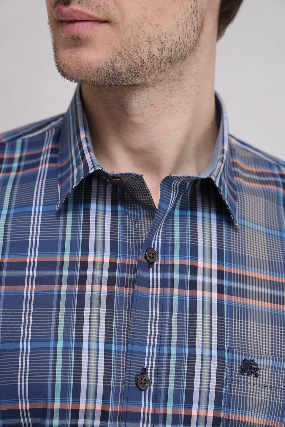 Рубашка кр Lerros в клетку