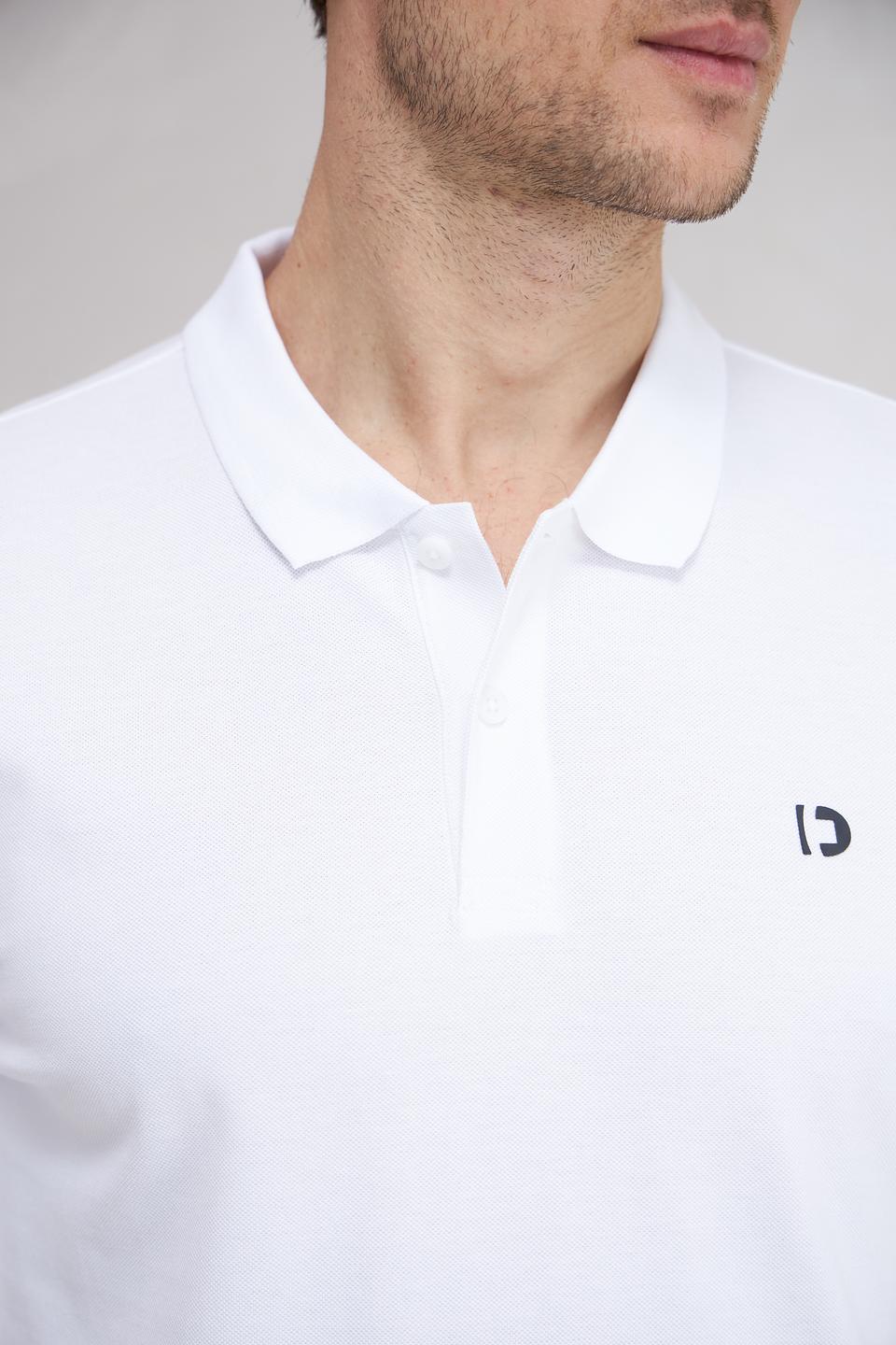 Поло Tom Tailor denim белый