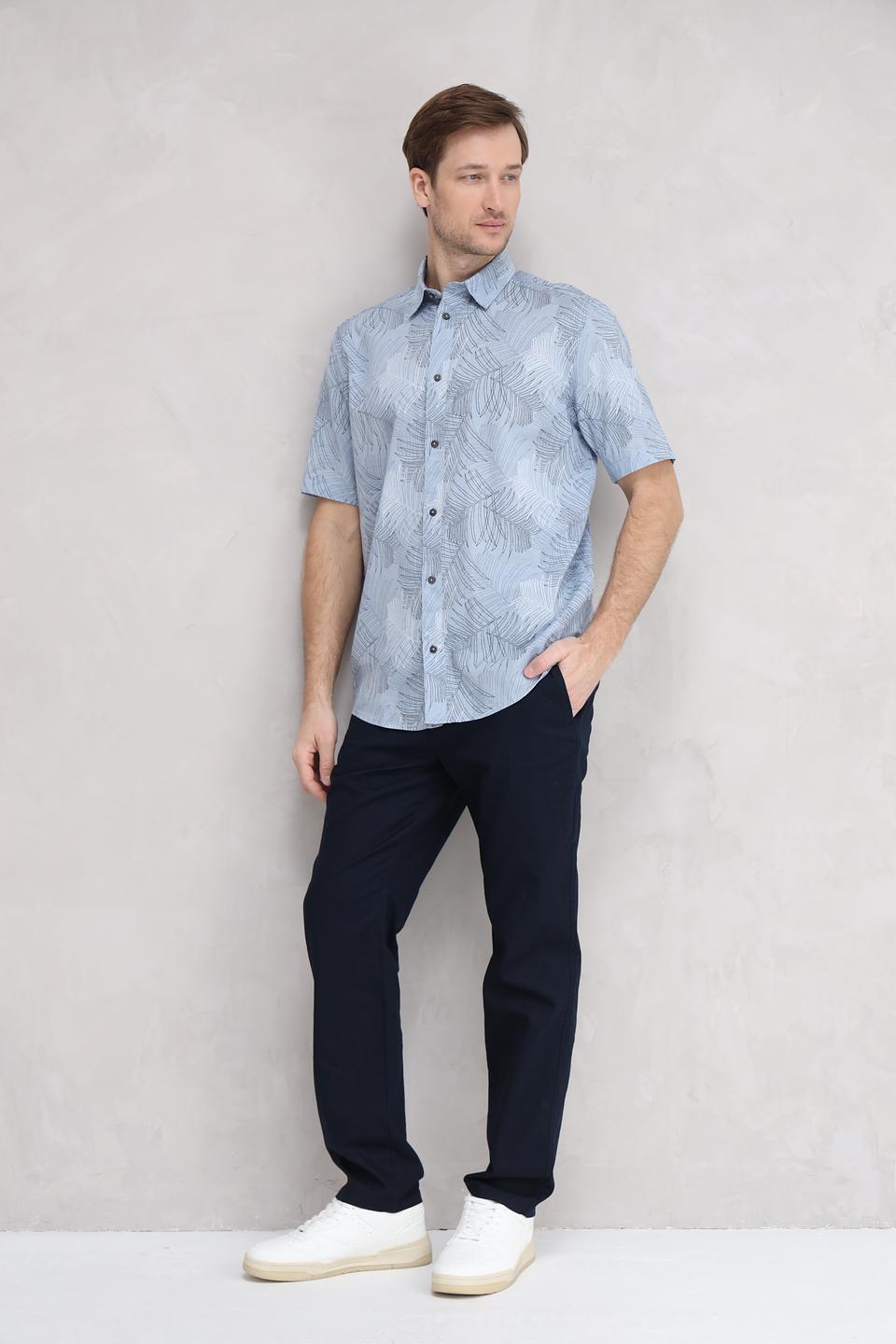 Рубашка кр Tom Tailor с принтом