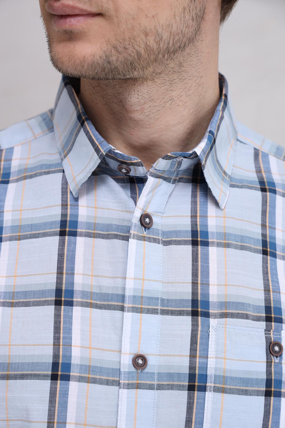 Рубашка кр-рукав Tom Tailor в клетку