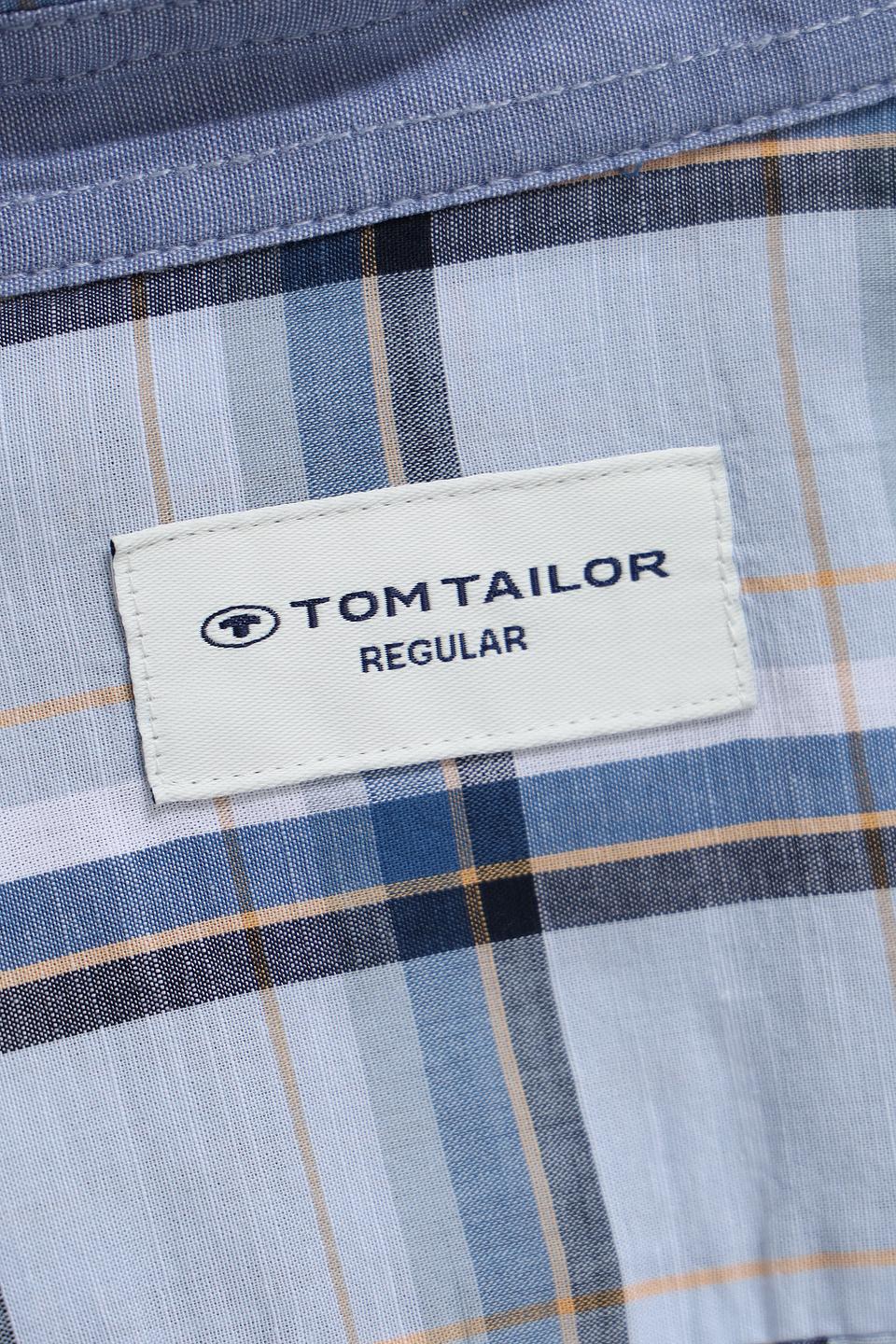 Рубашка кр-рукав Tom Tailor в клетку