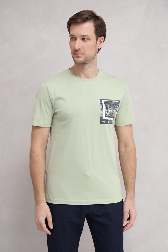 Футболка Tom Tailor denim светло-зелёная