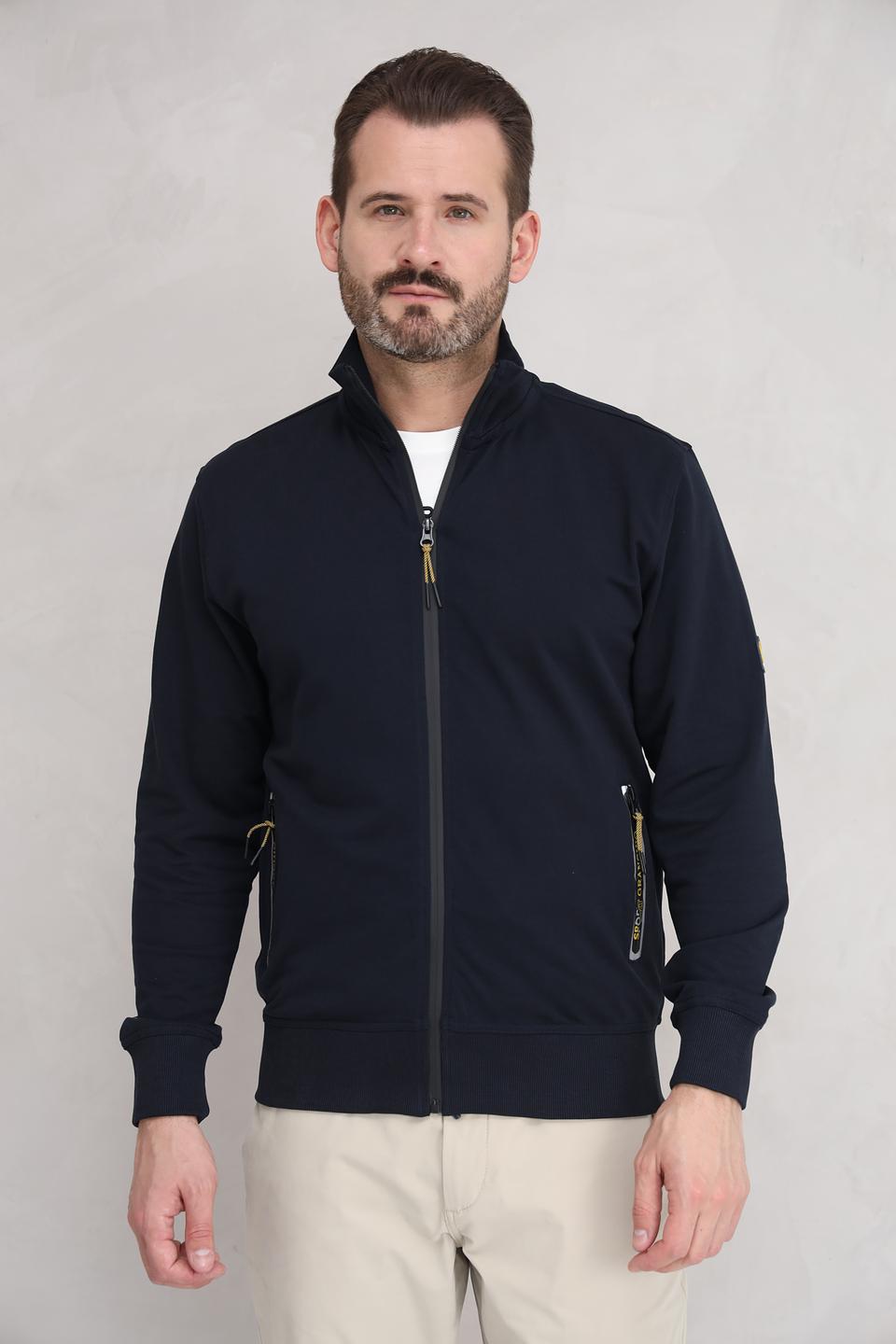 Кардиган Granchio мужской тёмно-синий