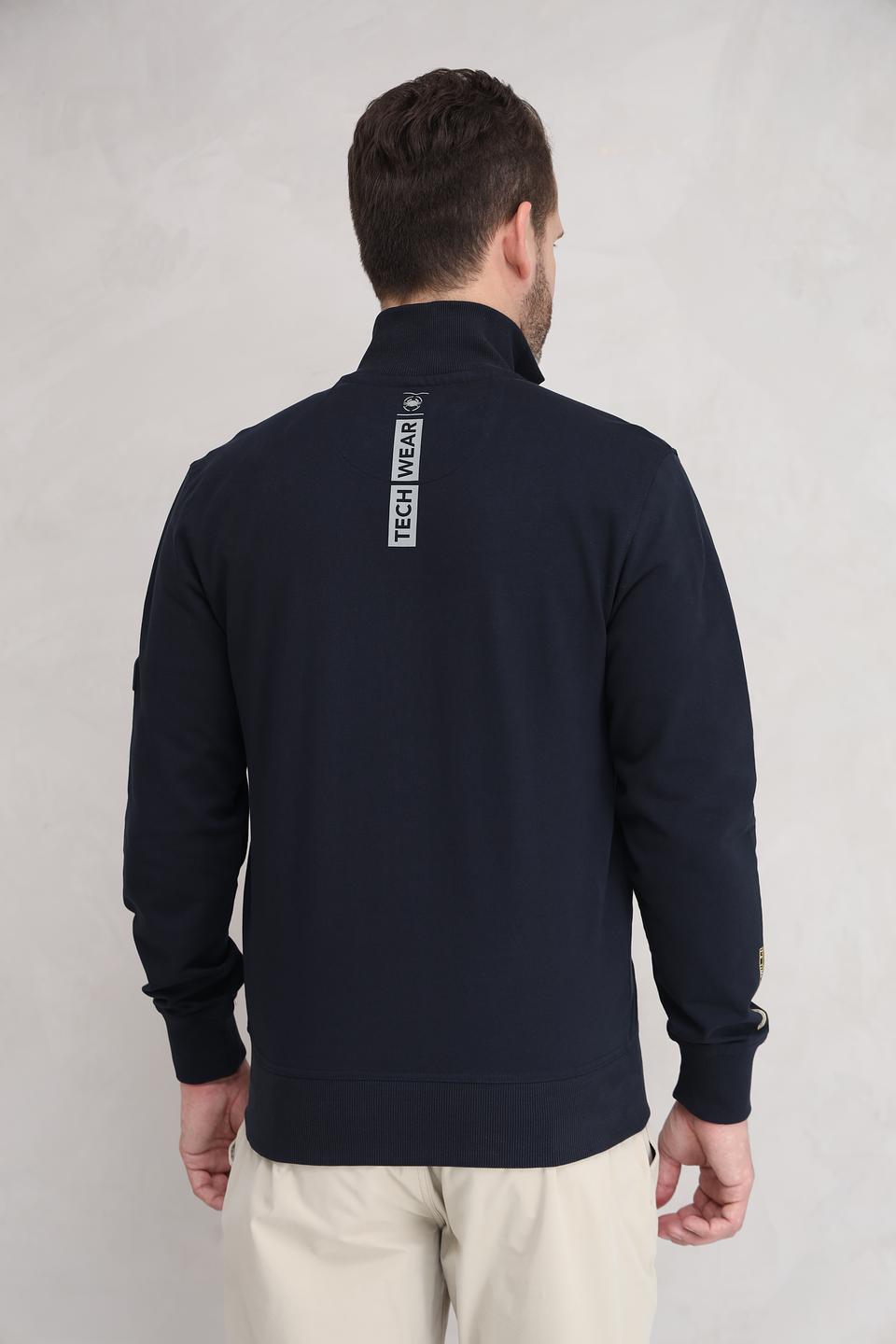 Кардиган Granchio мужской тёмно-синий