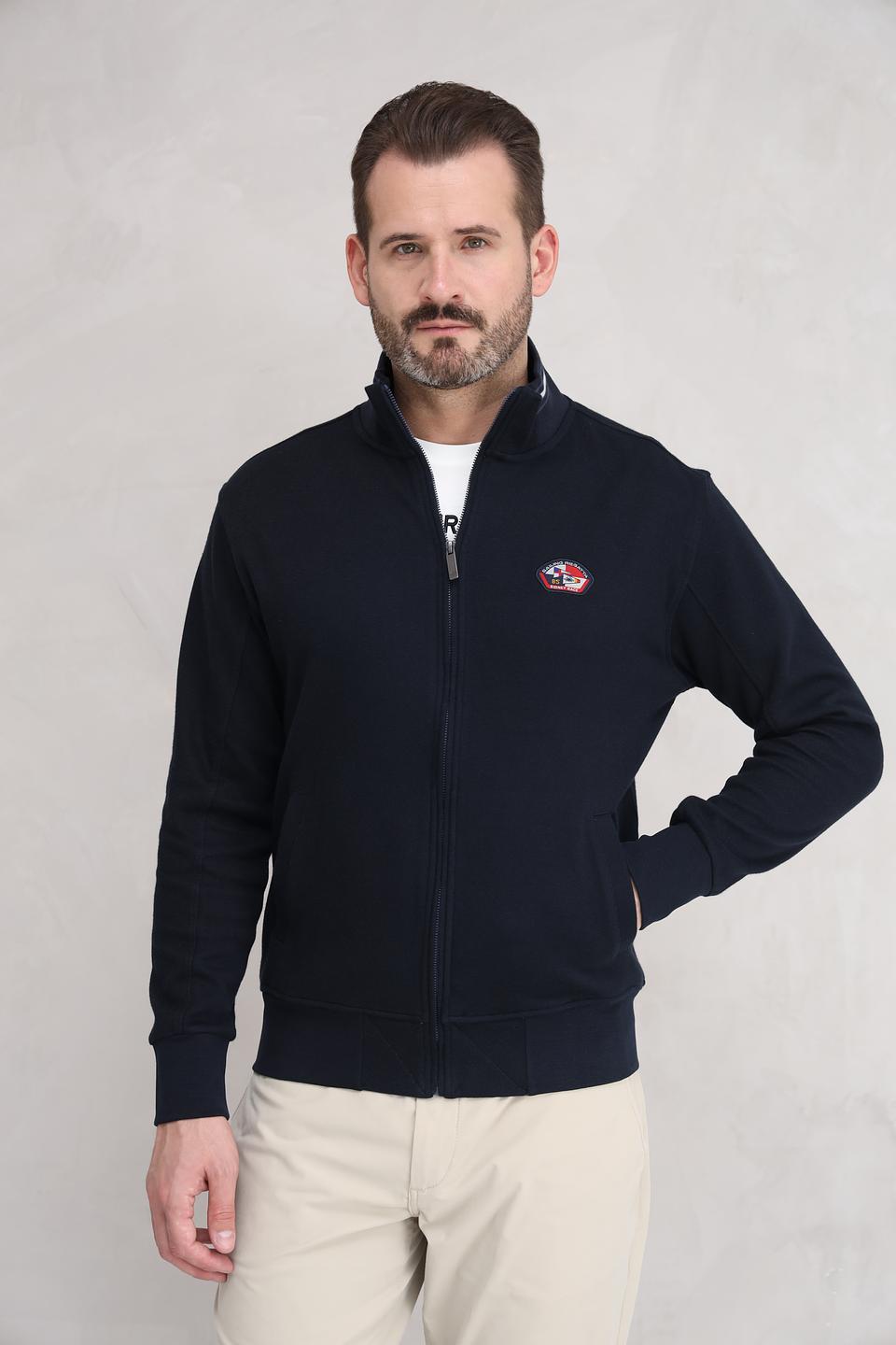 Кардиган Granchio мужской тёмно-синий