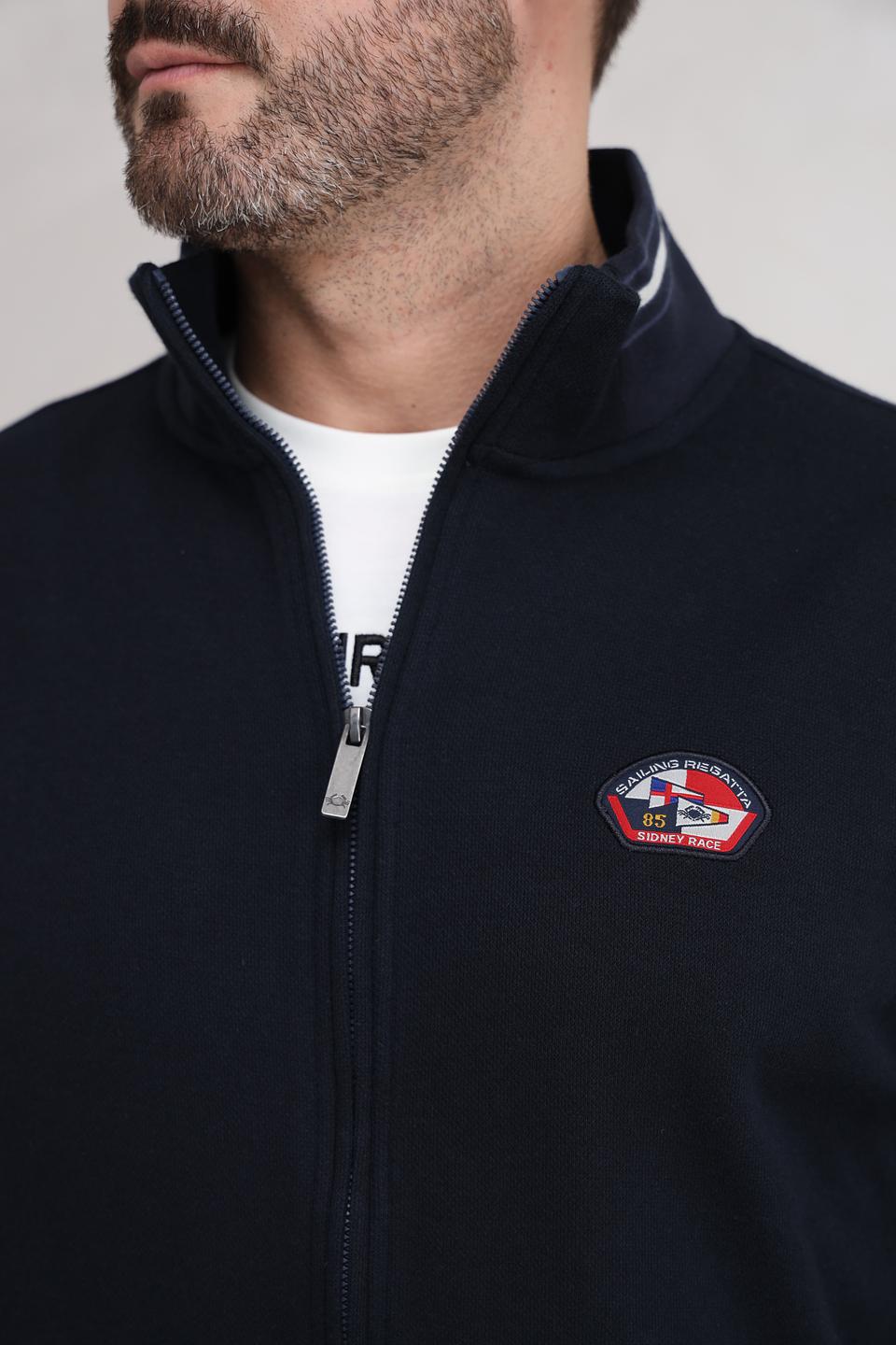 Кардиган Granchio мужской тёмно-синий