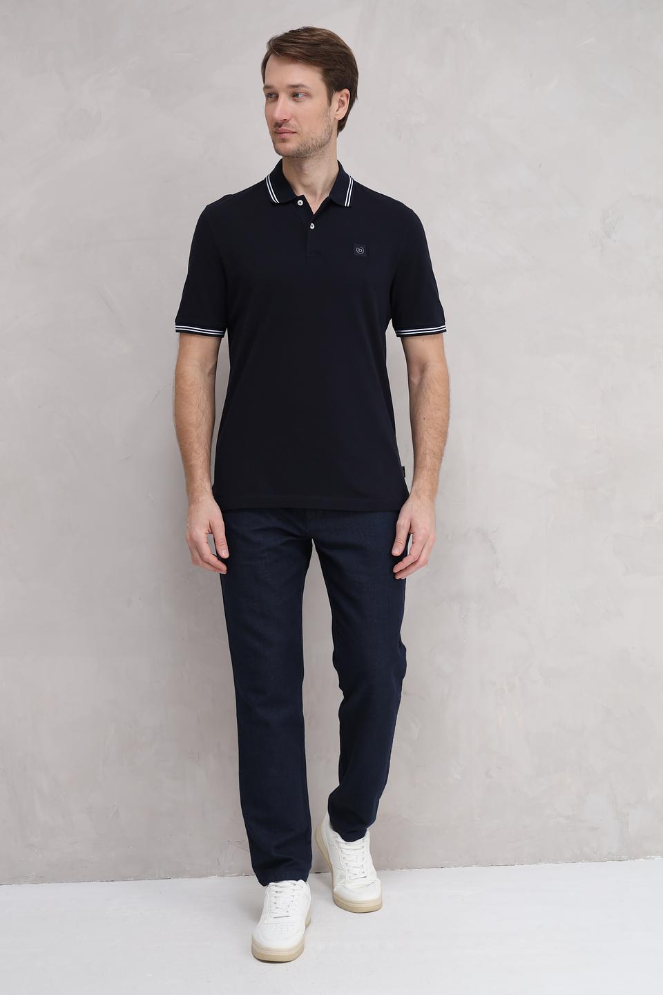 Поло Bugatti с полоской