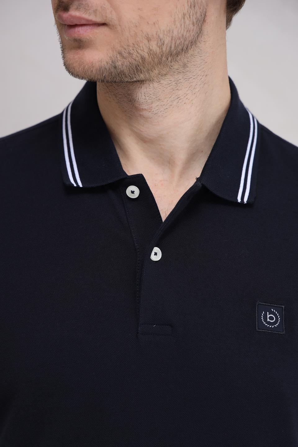 Поло Bugatti с полоской