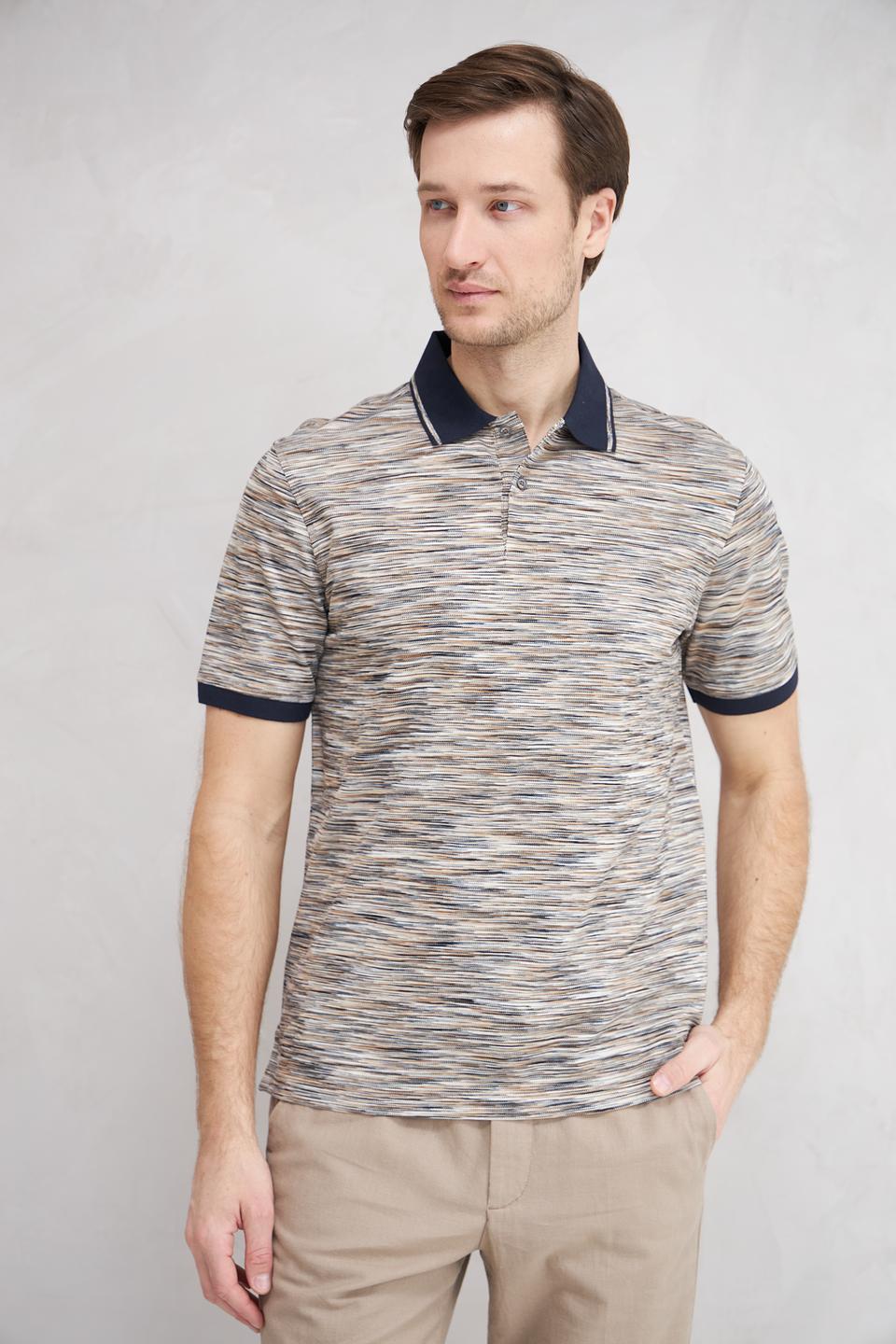 Поло Bugatti в полоску