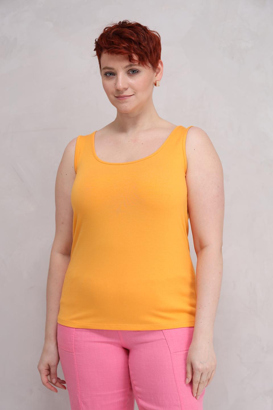 Топ Lebek оранжевый