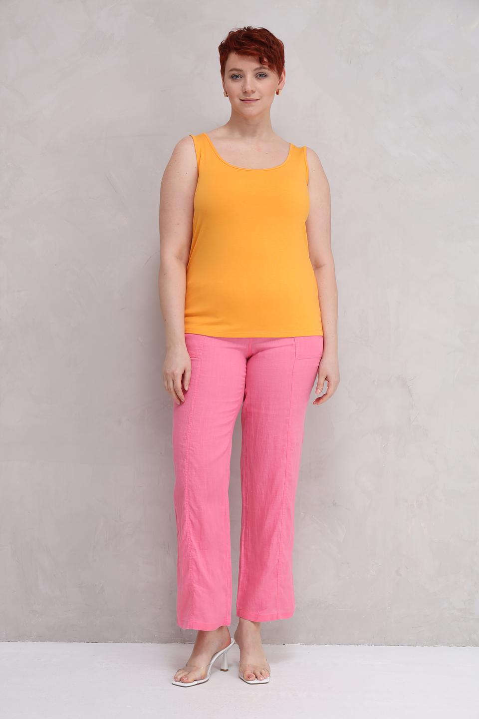 Топ Lebek оранжевый