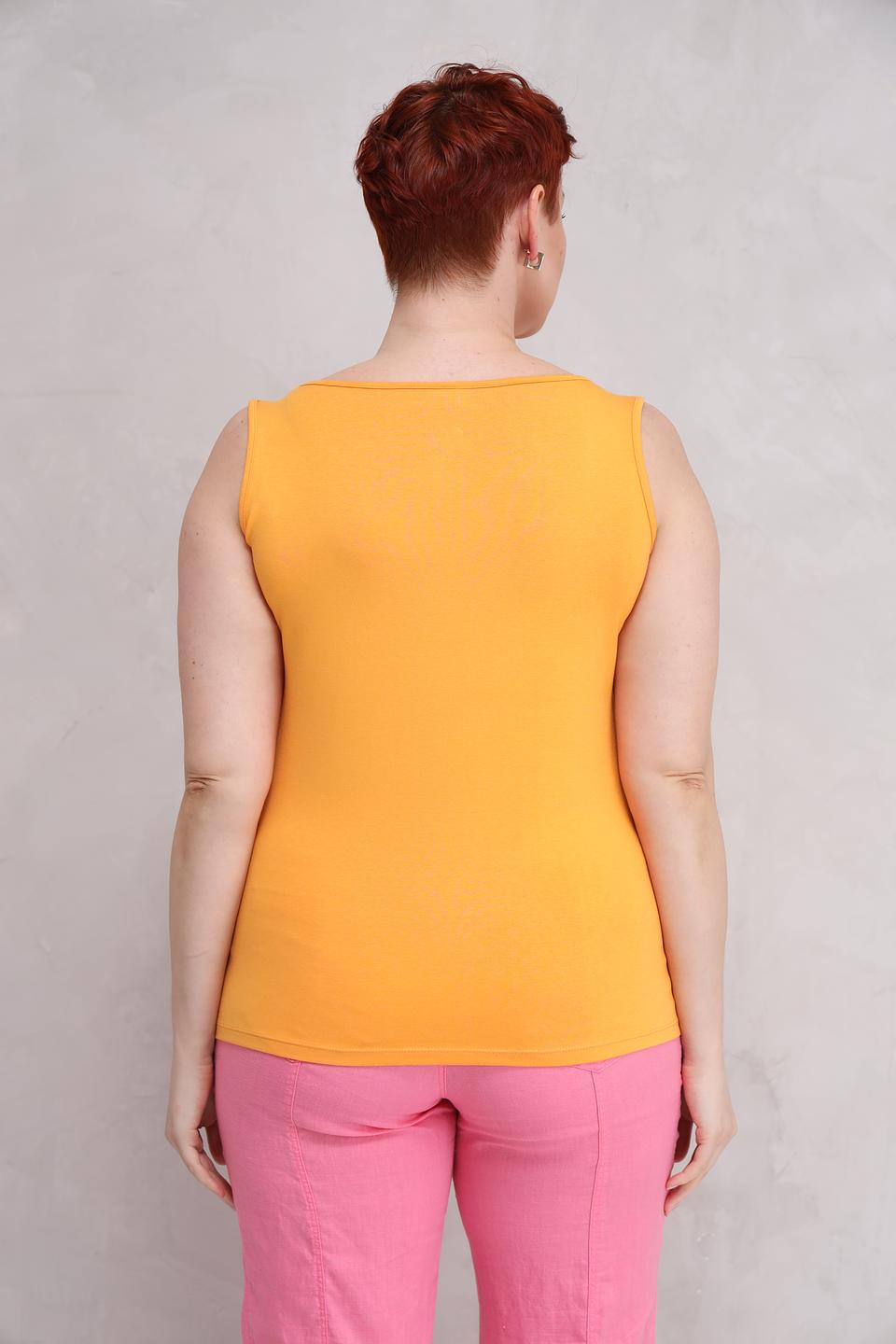 Топ Lebek оранжевый