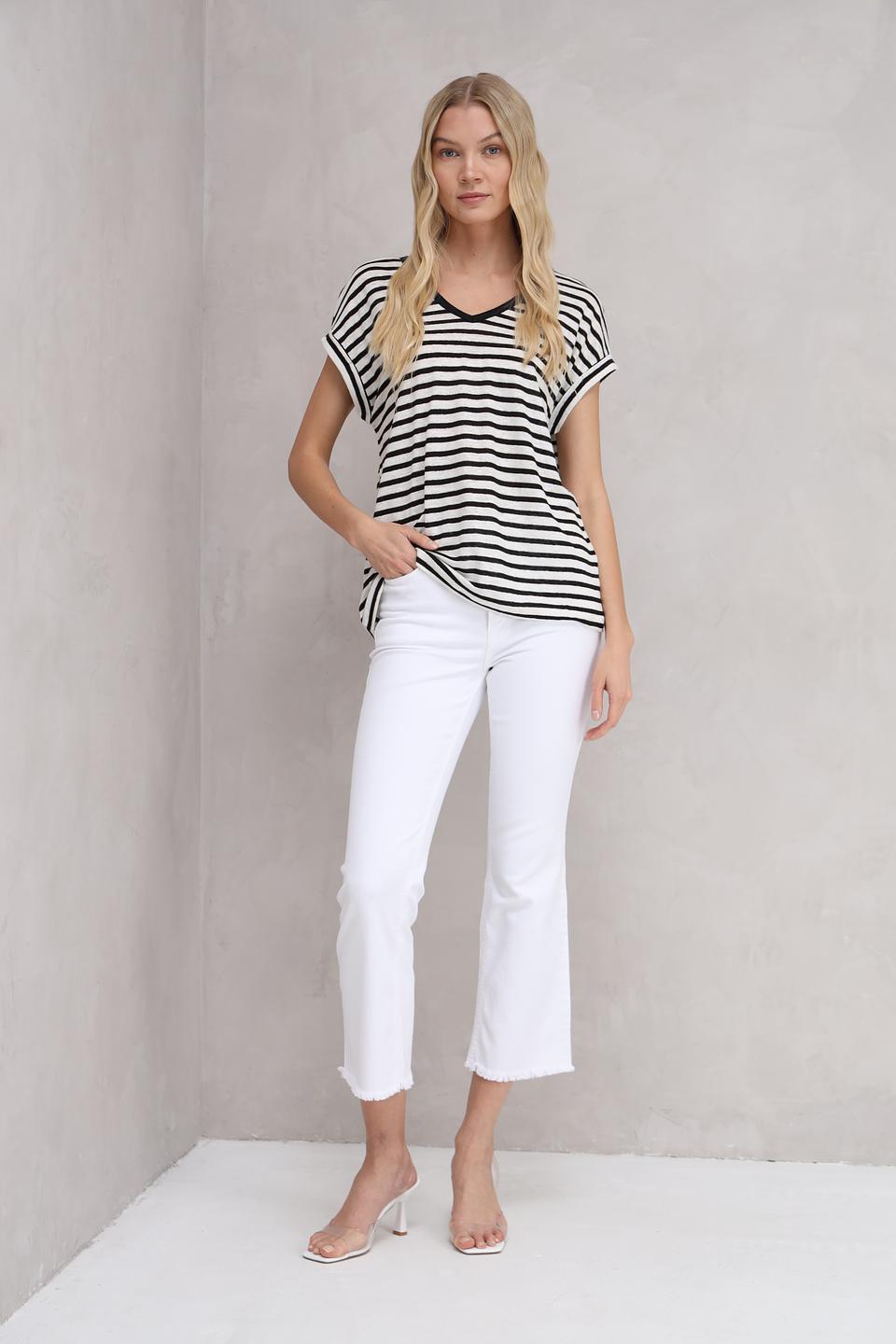 Джинсы Marc Aurel прямые белые