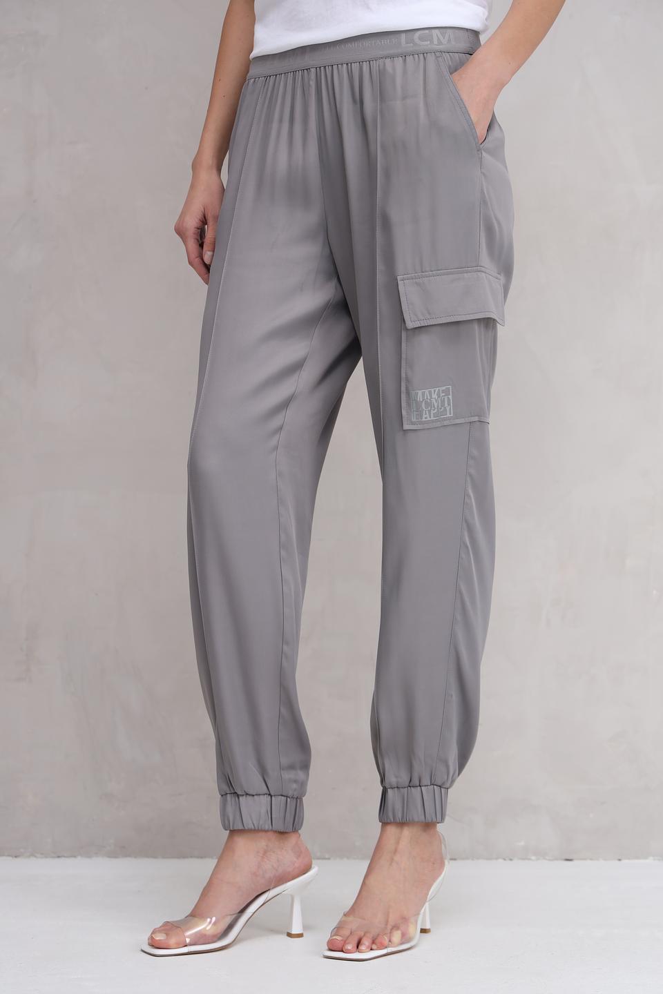Брюки Lecomte серые с карманами