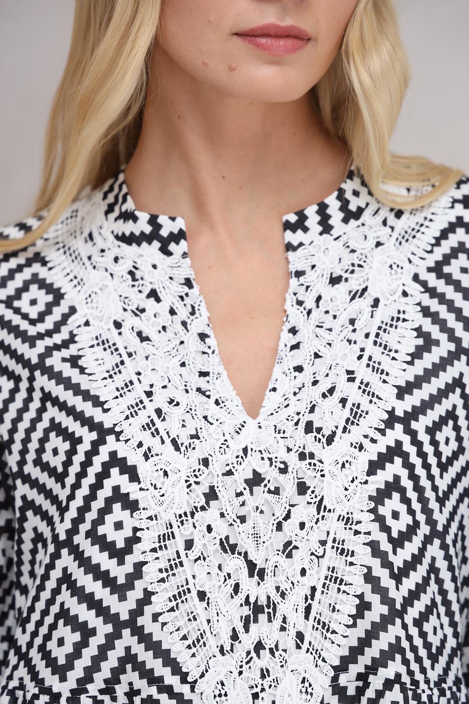 Платье Marc Aurel в ромбик