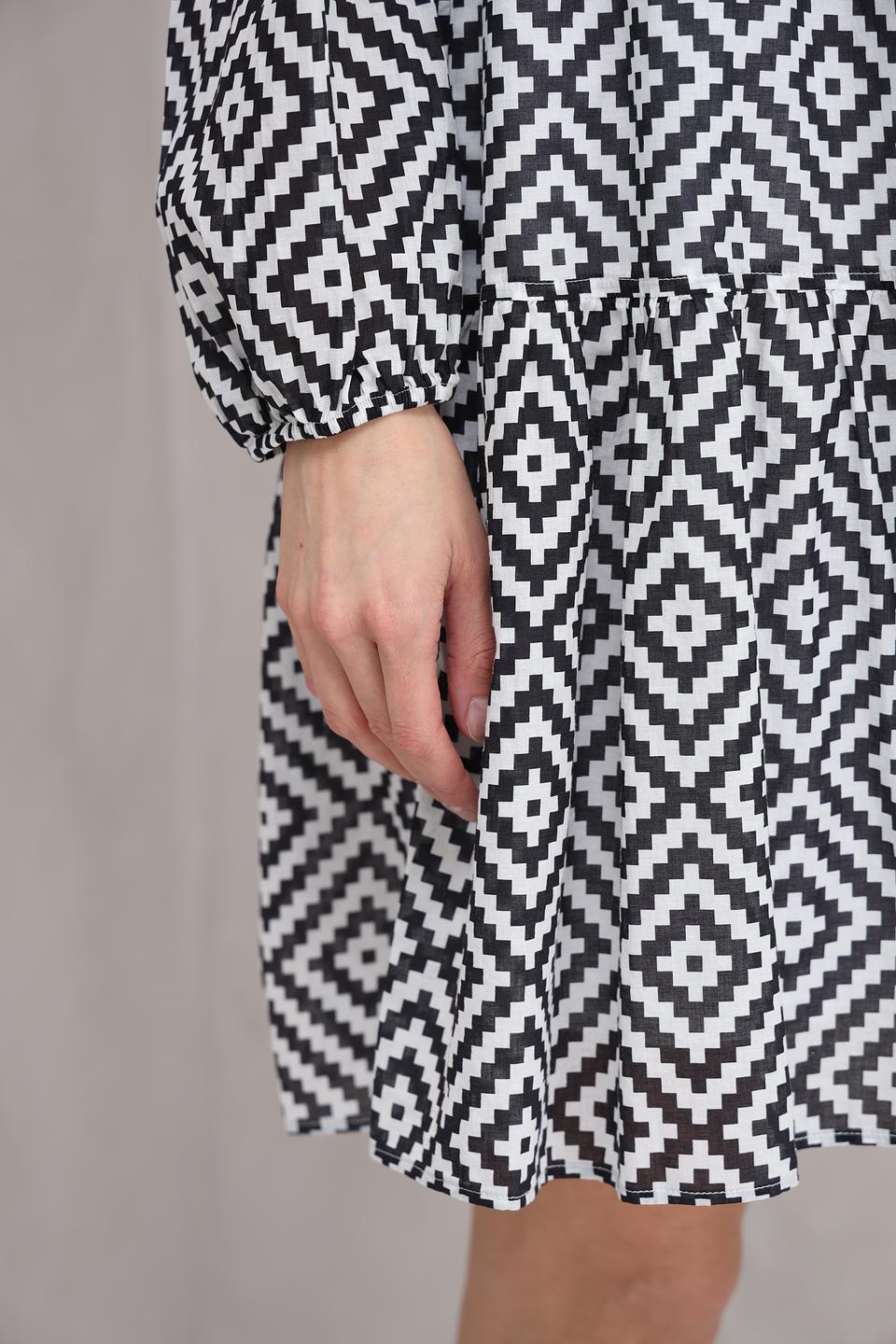 Платье Marc Aurel в ромбик