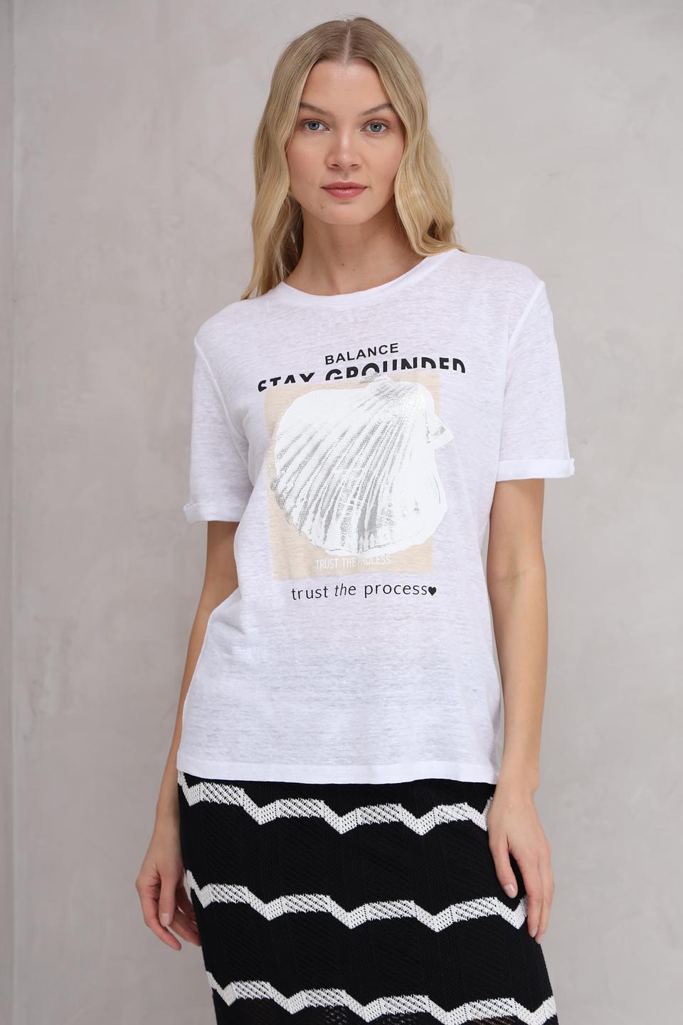 Футболка Marc Aurel с принтом