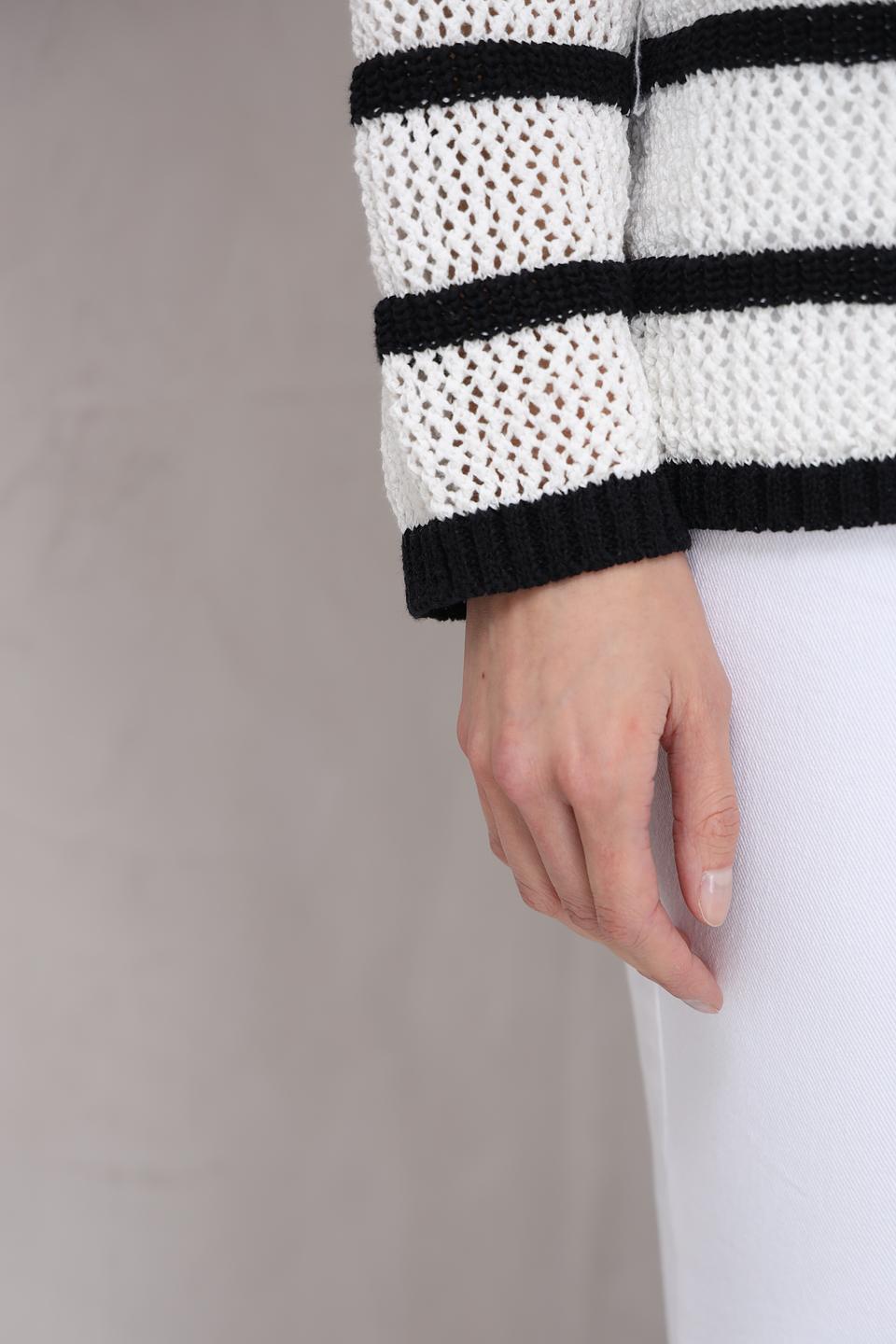 Пуловер Marc Aurel в полоску