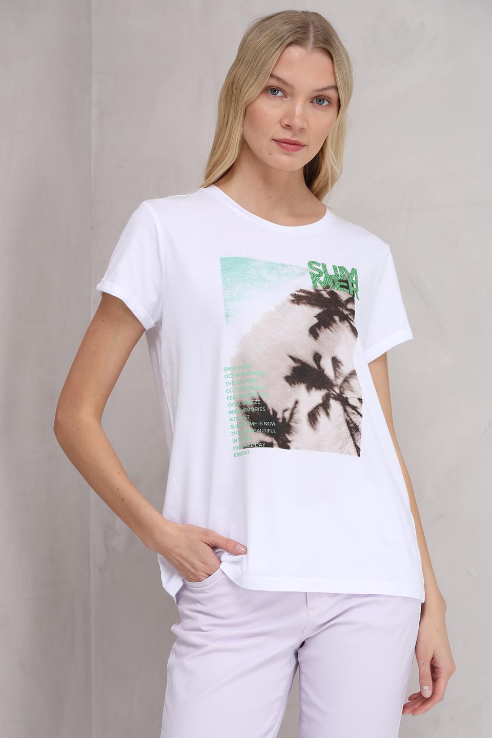 Футболка Marc Aurel с принтом