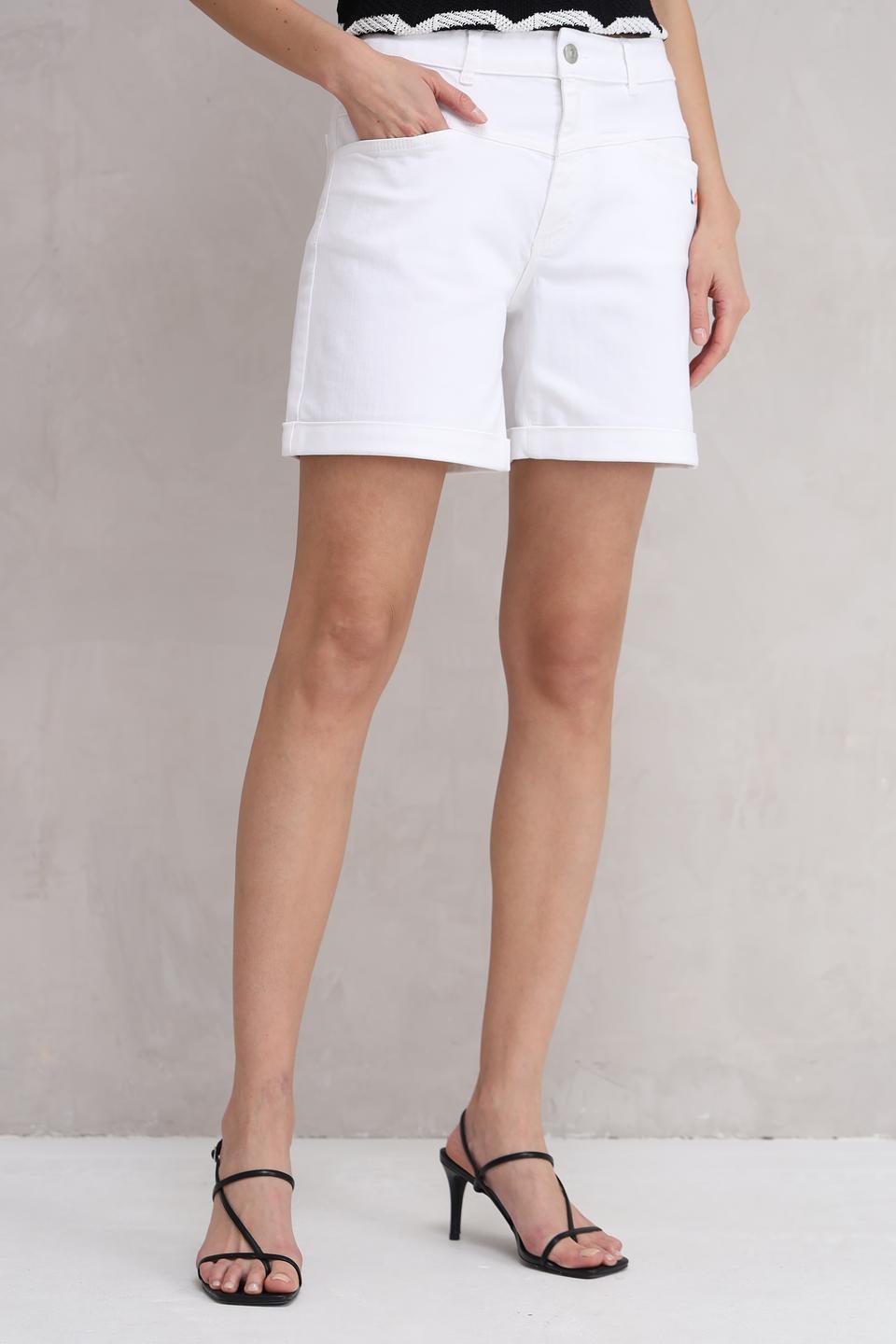 Шорты Oui женские белые