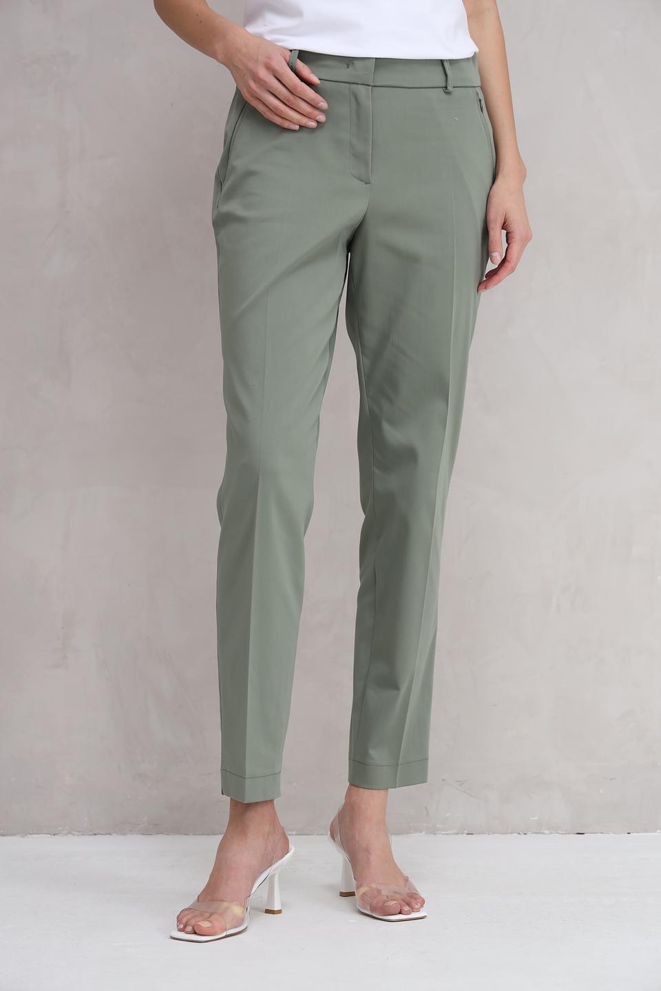 Брюки классические Bianca хаки