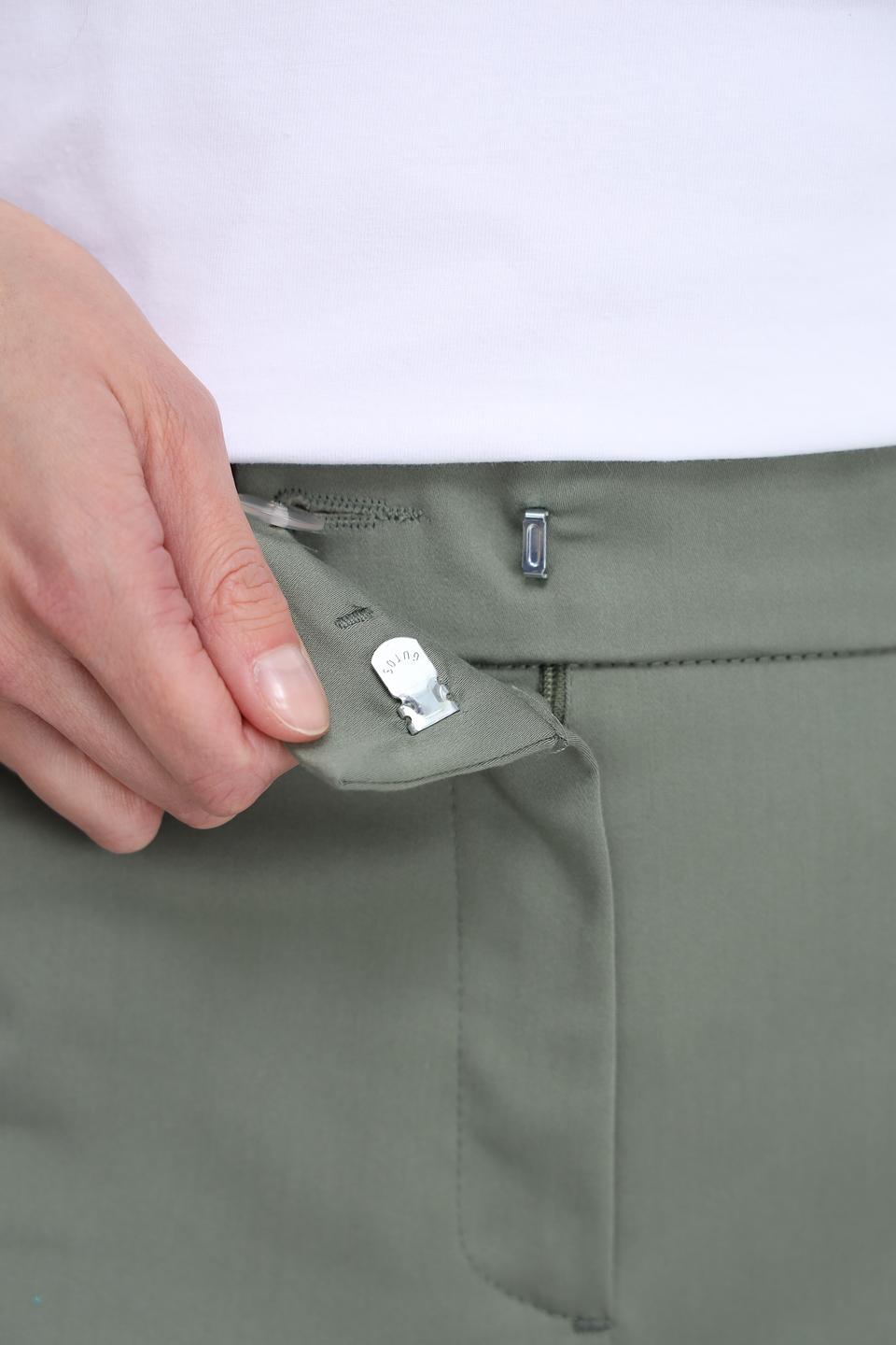 Брюки классические Bianca хаки