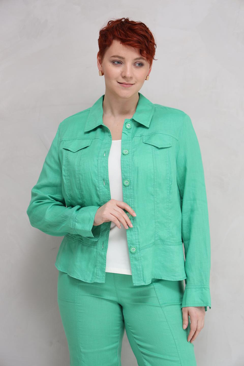 Жакет Lebek из льна лайм