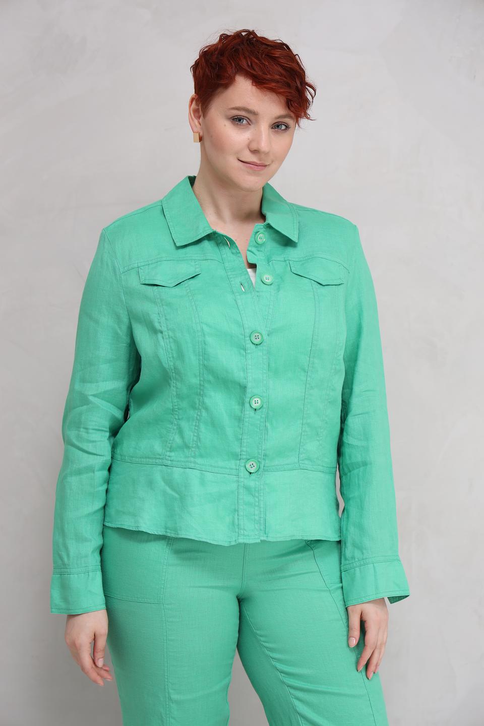 Жакет Lebek из льна лайм