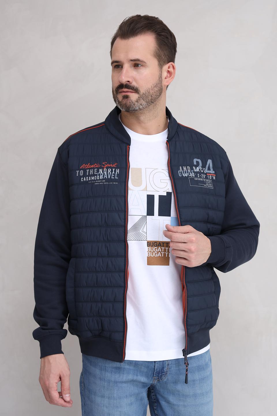 Кардиган Casa Moda стеганый синий