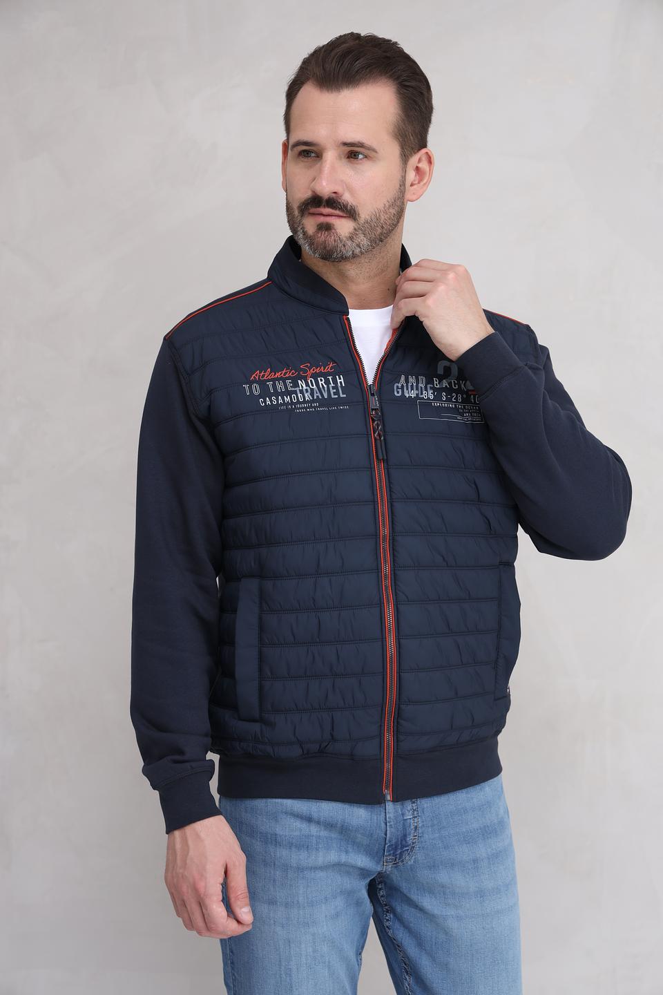 Кардиган Casa Moda стеганый синий