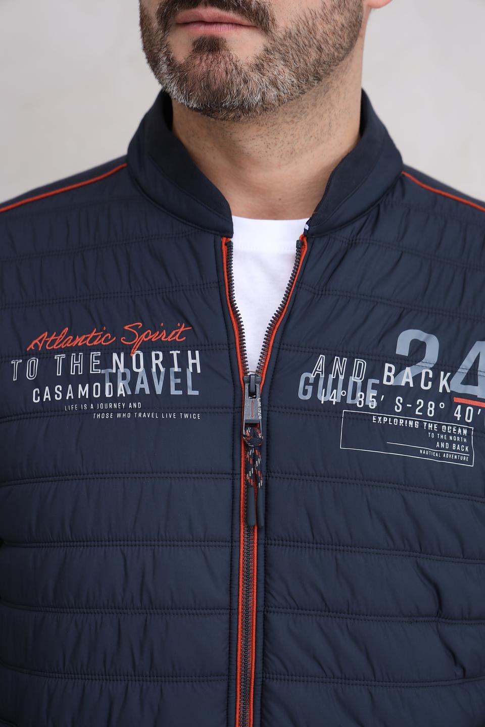 Кардиган Casa Moda стеганый синий