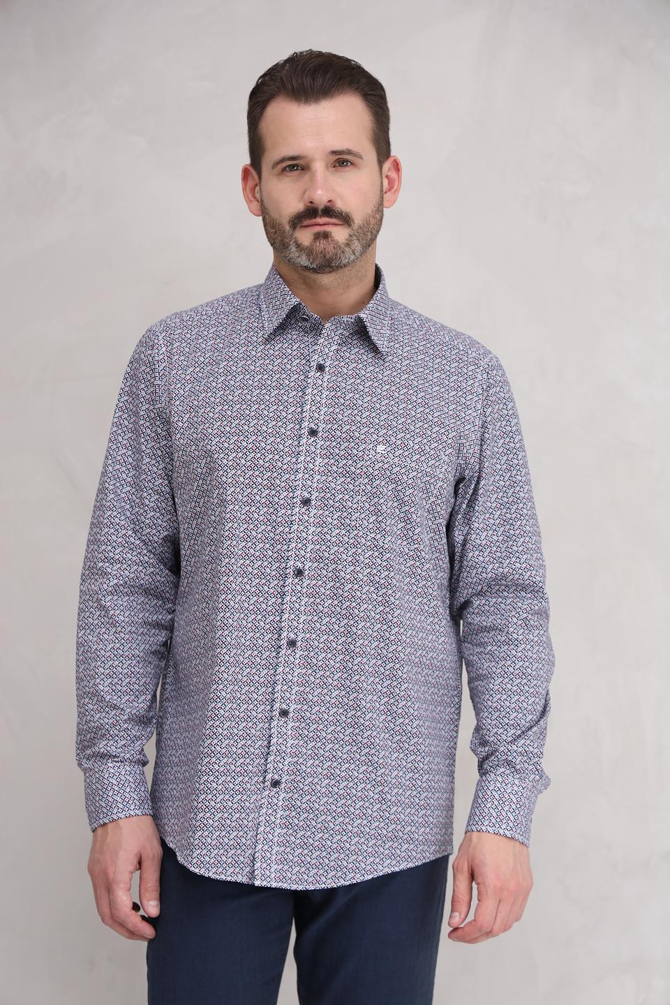 Рубашка Casa Moda с принтом