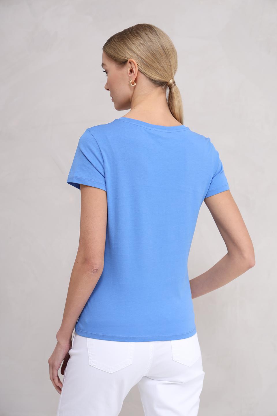 Футболка Tom Tailor Varsity голубая