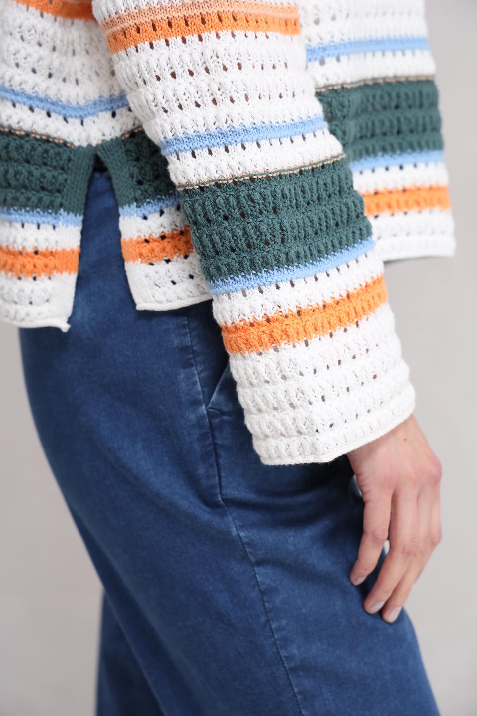 Пуловер Tom Tailor в полоску