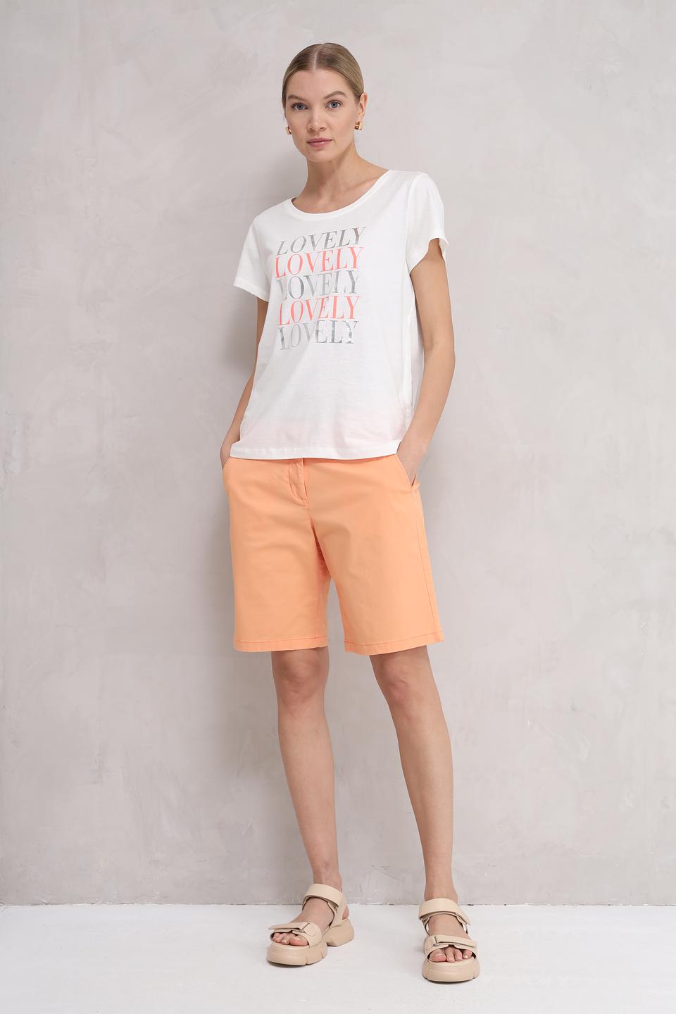 Шорты Tom Tailor персиковые