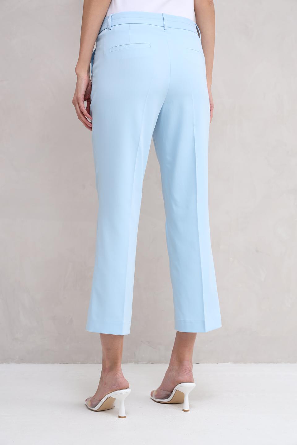 Брюки кюлоты MORE and MORE голубые