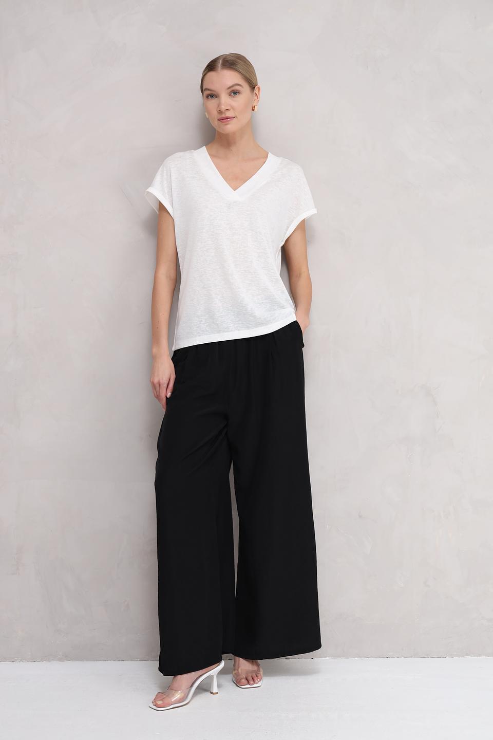 Топ Broadway V-neck белый