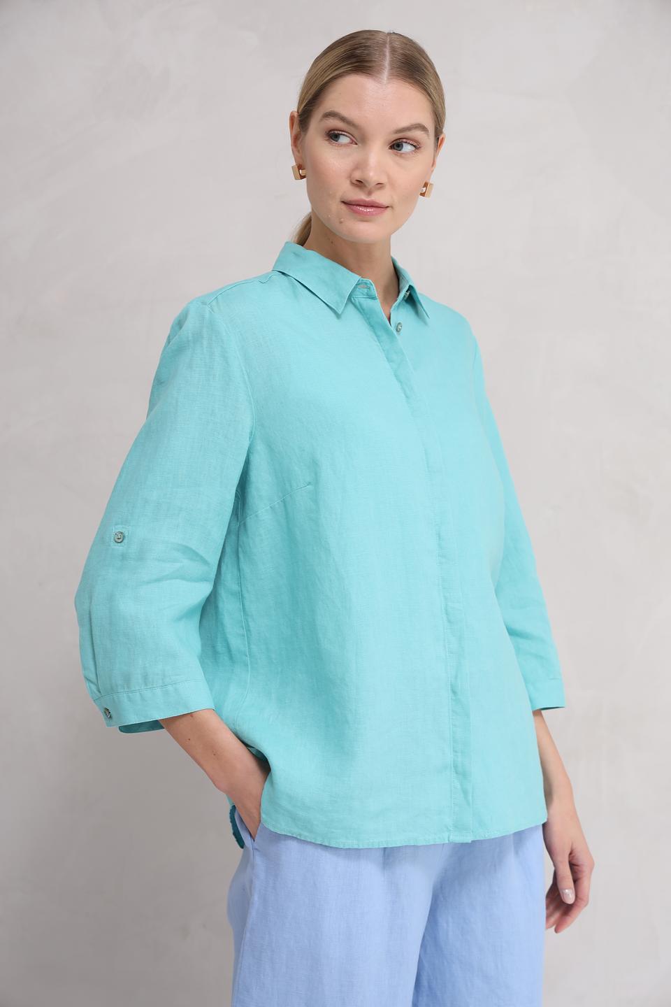 Рубашка Toni collection мятная