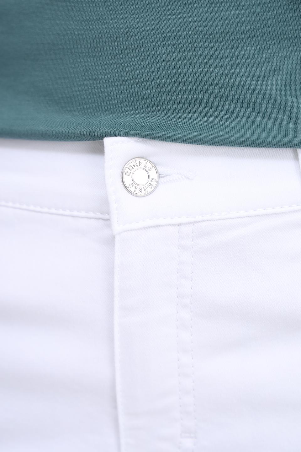 Брюки Angels укороченные белые