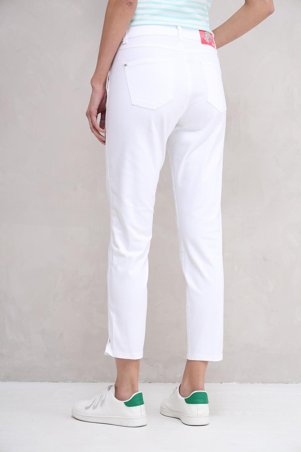 Джинсы Angels укороченные белые