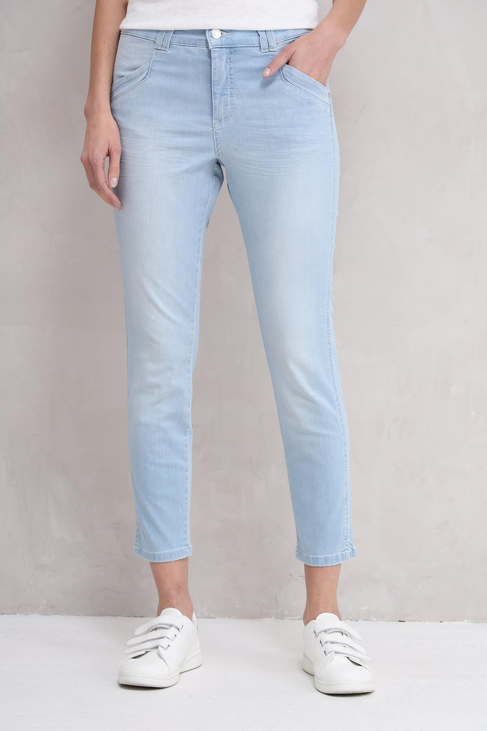 Джинсы Angels голубые слим