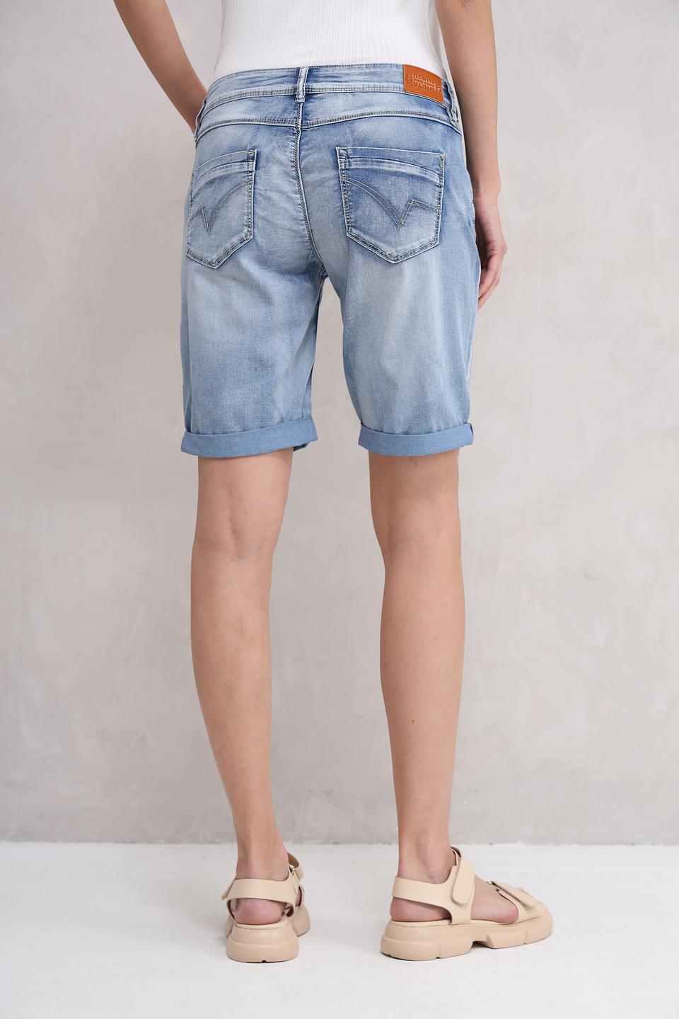 Шорты Time Zone деним голубой