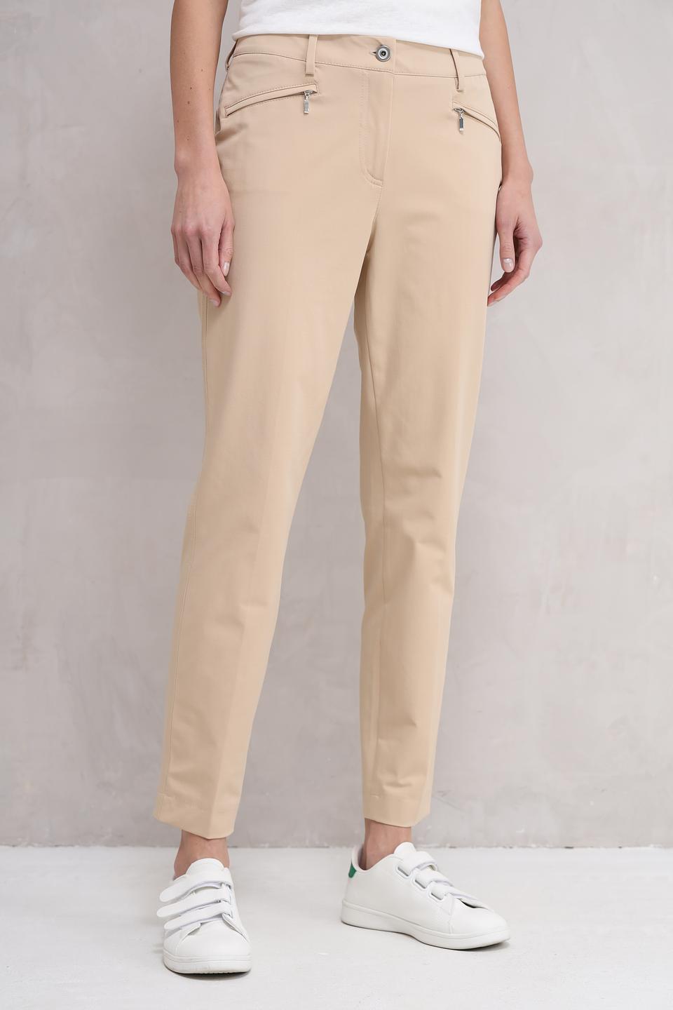 Брюки Gardeur бежевые прямые