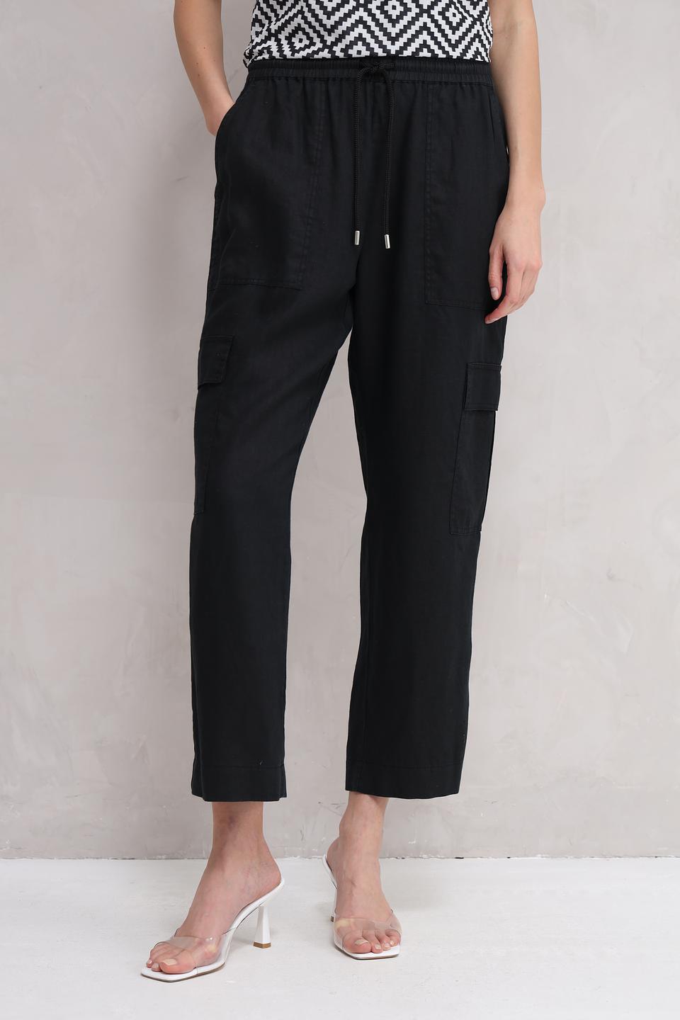 Брюки кюлоты Marc Aurel чёрные