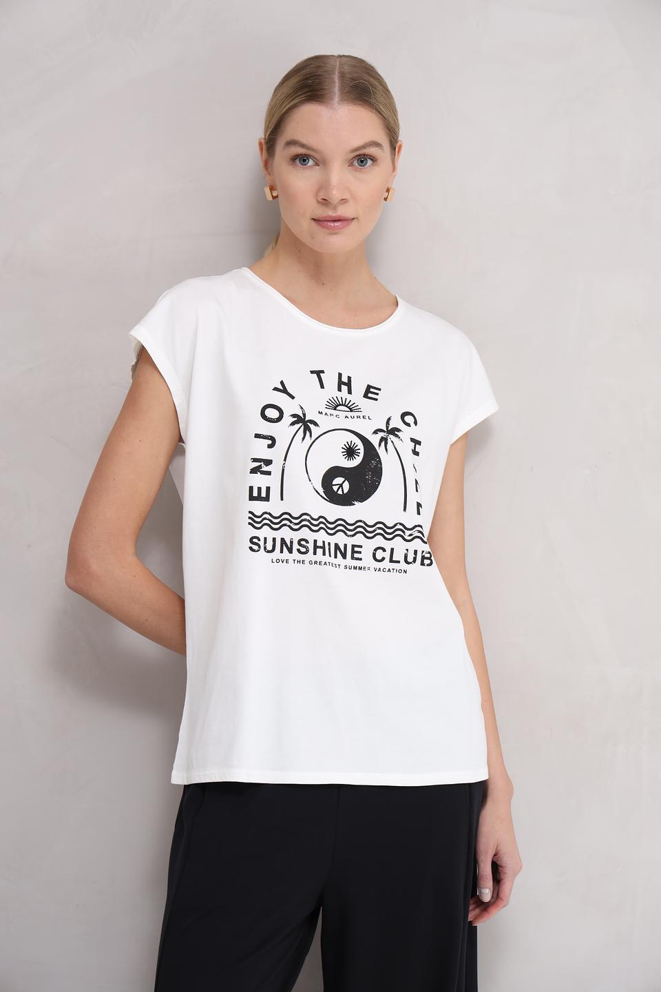 Футболка Marc Aurel с принтом