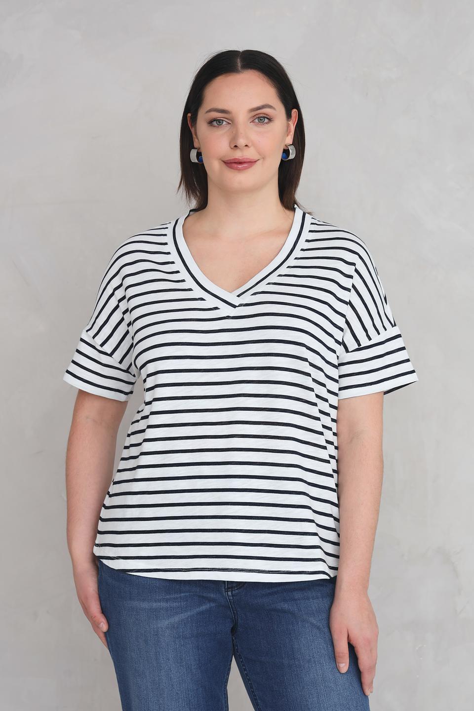 Футболка Via Appia в полоску