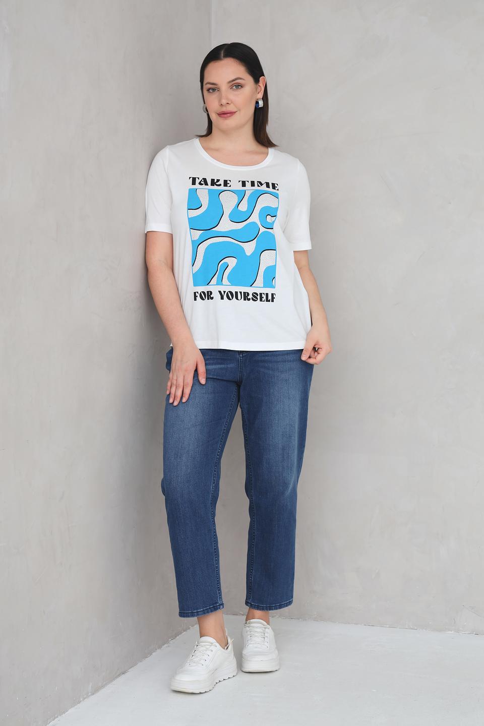 Футболка Via Appia с принтом