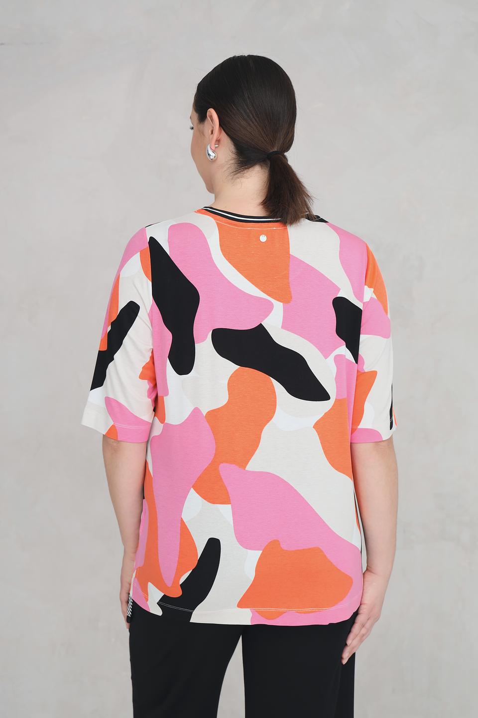 Футболка Frapp с абстрактным принтом