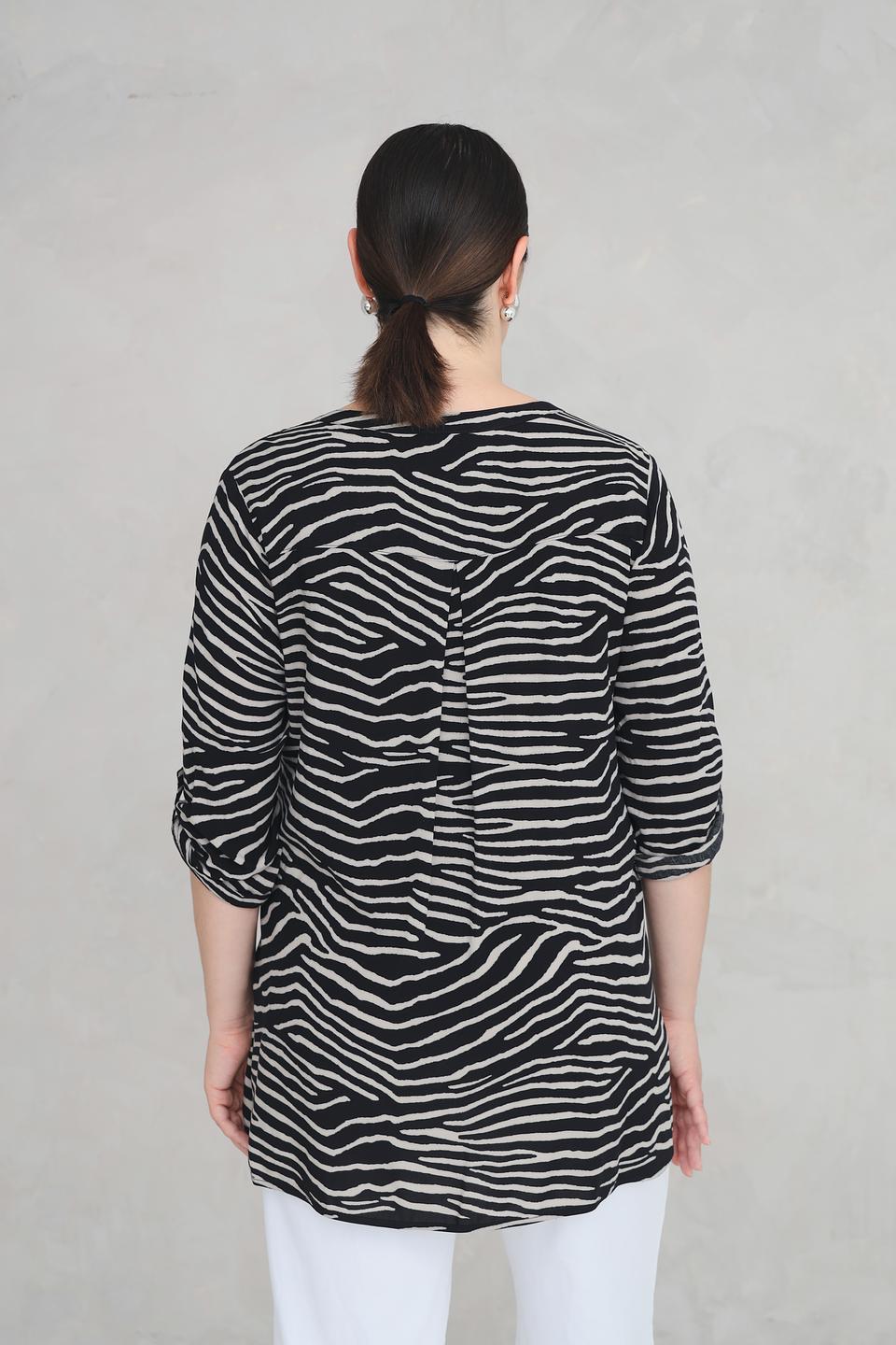 Блуза Doris Streich в полоску